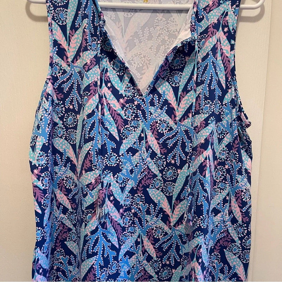 Lilly Pulitzer Johana Coverup Star Gazing Size L - Picture 3 of 11